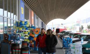 Otvorenie Obchodného domu Solivaria v Prešove