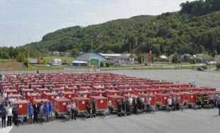 Protipovodňové vozíky pre Prešovský kraj