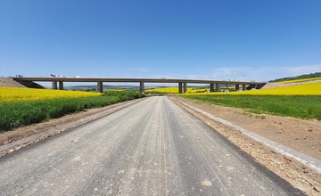 FOTO: Takto pokračuje prvá etapa R4 Severného obchvatu Prešova - Máj 2023