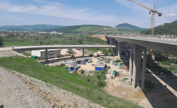 FOTO: Takto pokračuje prvá etapa R4 Severného obchvatu Prešova - Máj 2023