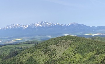 FOTO: Z Lavičky lásky si užijete výhľady na Levočské vrchy