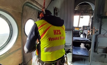 FOTO: Zásah HZS vo Vysokých Tatrách