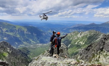 FOTO: Zásah HZS vo Vysokých Tatrách