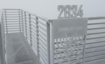 FOTO: Počasie na Lomnickom štíte poriadne prekvapilo