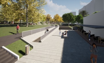 FOTO: Stavenisko revitalizácie sídliska Družba v Bardejove bolo prevzané