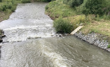 FOTO: Protipovodňový polder na toku Ľubica pomohol zabrániť povodniam na území Kežmarku