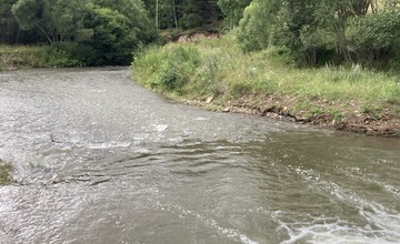 FOTO: Protipovodňový polder na toku Ľubica pomohol zabrániť povodniam na území Kežmarku