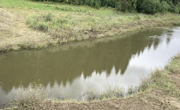 FOTO: Protipovodňový polder na toku Ľubica pomohol zabrániť povodniam na území Kežmarku