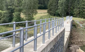 FOTO: Protipovodňový polder na toku Ľubica pomohol zabrániť povodniam na území Kežmarku