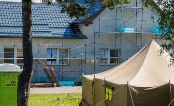 FOTO: Nocľaháreň na Levočskej ulici v Poprade prechádza rozsiahlou rekonštrukciou