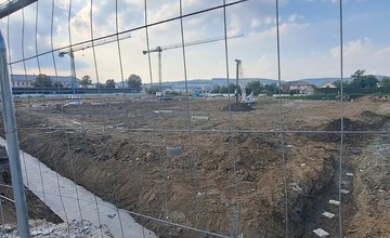 FOTO: Augustový pokrok vo výstavbe Futbal Tatran Arény