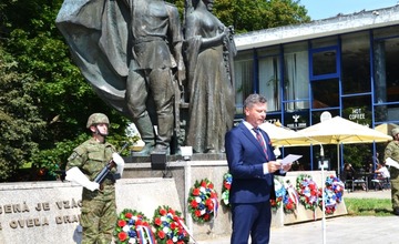 FOTO: 79. výročie Slovenského národného povstania. Takto si v Prešovskom kraji uctili túto historickú udalosť