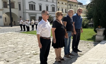FOTO: 79. výročie Slovenského národného povstania. Takto si v Prešovskom kraji uctili túto historickú udalosť