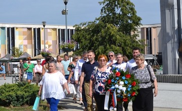 FOTO: 79. výročie Slovenského národného povstania. Takto si v Prešovskom kraji uctili túto historickú udalosť