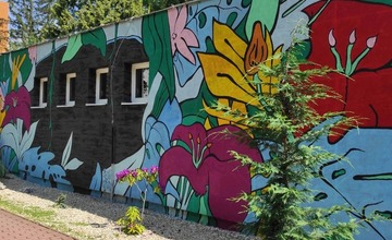 FOTO:  Študenti Školy umeleckého priemyslu skrášlili mnohé priestranstvá v Prešove