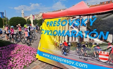 FOTO: Na Prešovskom cyklomaratóne štartovalo 400 ľudí. Ich cieľom bolo ukázať, že aj cyklisti patria na cesty