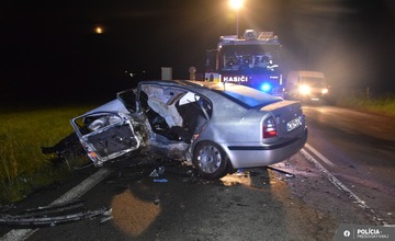 FOTO: Tragická dopravná nehoda za Spišským Podhradím