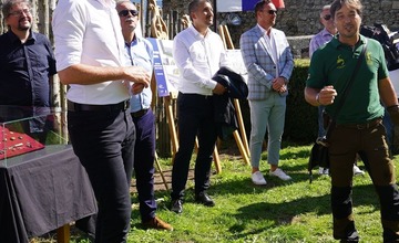 FOTO: Na hrade Stará Ľubovňa sa začala rekonštrukcia severovýchodnej hradby na treťom nádvorí