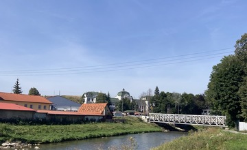 FOTO: Rekonštrukcia hlavného kežmarského mosta ponad rieku Poprad