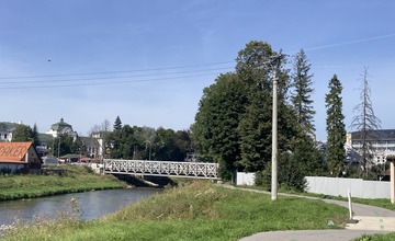 FOTO: Rekonštrukcia hlavného kežmarského mosta ponad rieku Poprad