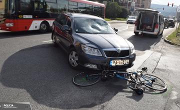 FOTO: V prešovskom okrese došlo k zrážkam dvoch cyklistov