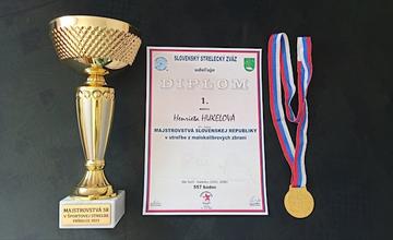 FOTO: Majsterka Slovenska v streľbe z malokalibrových zbraní