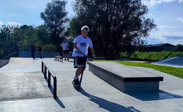 FOTO: Pozrite si, ako vyzerá nový skatepark v Starej Ľubovni