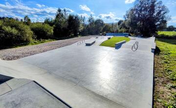 FOTO: Pozrite si, ako vyzerá nový skatepark v Starej Ľubovni