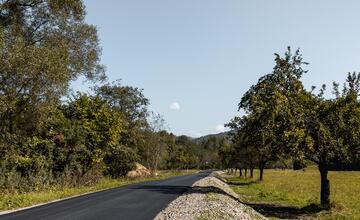 FOTO: Výstavba cykloúseku Starina – bývalá obec Ruské