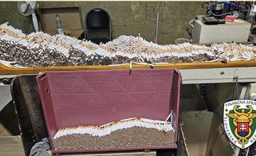 FOTO: Kriminalisti odhalili nelegálny cigaretový biznis v Prešovskom kraji