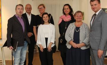 FOTO: V Starej Ľubovni sa konala vernisáž výstavy umelkyne Miliny Zimkovej