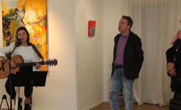 FOTO: V Starej Ľubovni sa konala vernisáž výstavy umelkyne Miliny Zimkovej