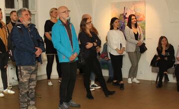 FOTO: V Starej Ľubovni sa konala vernisáž výstavy umelkyne Miliny Zimkovej