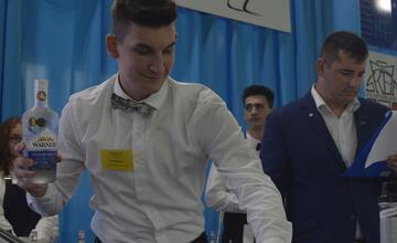 FOTO: Prešovská hotelová akadémia zorganizovala súťaže pre mladých baristov a barmanov