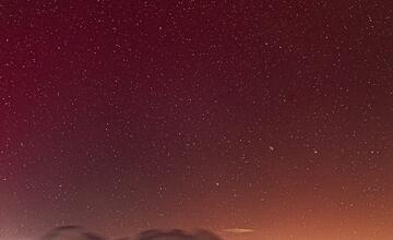 FOTO: Pozrite si fotografie polárnej žiary, ktorá sa ukázala aj nad Prešovským krajom