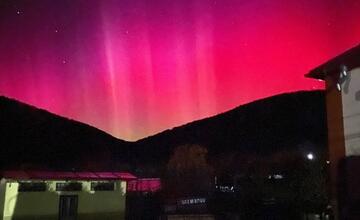 FOTO: Pozrite si fotografie polárnej žiary, ktorá sa ukázala aj nad Prešovským krajom