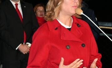 FOTO: Slávnostné otvorenie mosta pre peších a cyklistov v Humennom