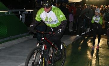 FOTO: Slávnostné otvorenie mosta pre peších a cyklistov v Humennom