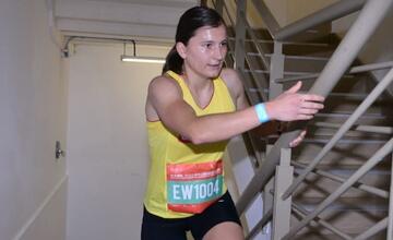 FOTO: Kamila Chomaničová sa venuje behu do schodov