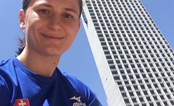 FOTO: Kamila Chomaničová sa venuje behu do schodov