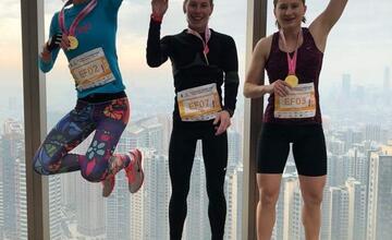 FOTO: Kamila Chomaničová sa venuje behu do schodov