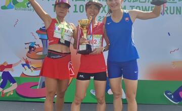 FOTO: Kamila Chomaničová sa venuje behu do schodov