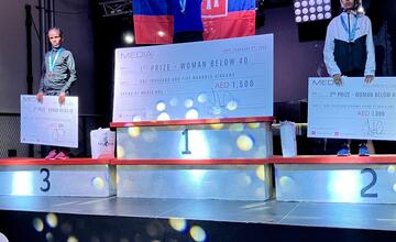 FOTO: Kamila Chomaničová sa venuje behu do schodov