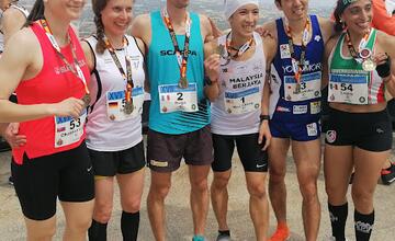 FOTO: Kamila Chomaničová sa venuje behu do schodov