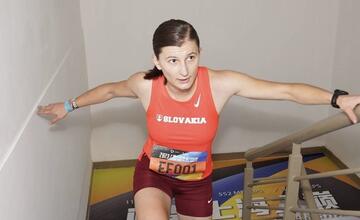 FOTO: Kamila Chomaničová sa venuje behu do schodov