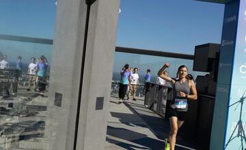 FOTO: Kamila Chomaničová sa venuje behu do schodov