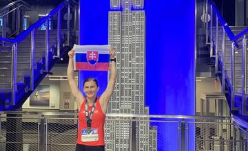 FOTO: Kamila Chomaničová sa venuje behu do schodov