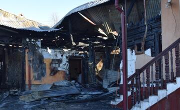 FOTO: V obci Pusté Pole došlo k požiaru