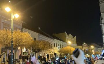 FOTO: Protivládny protest v Prešove