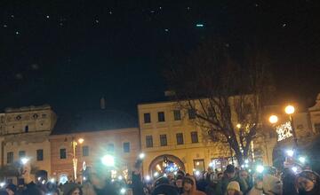 FOTO: Protivládny protest v Prešove